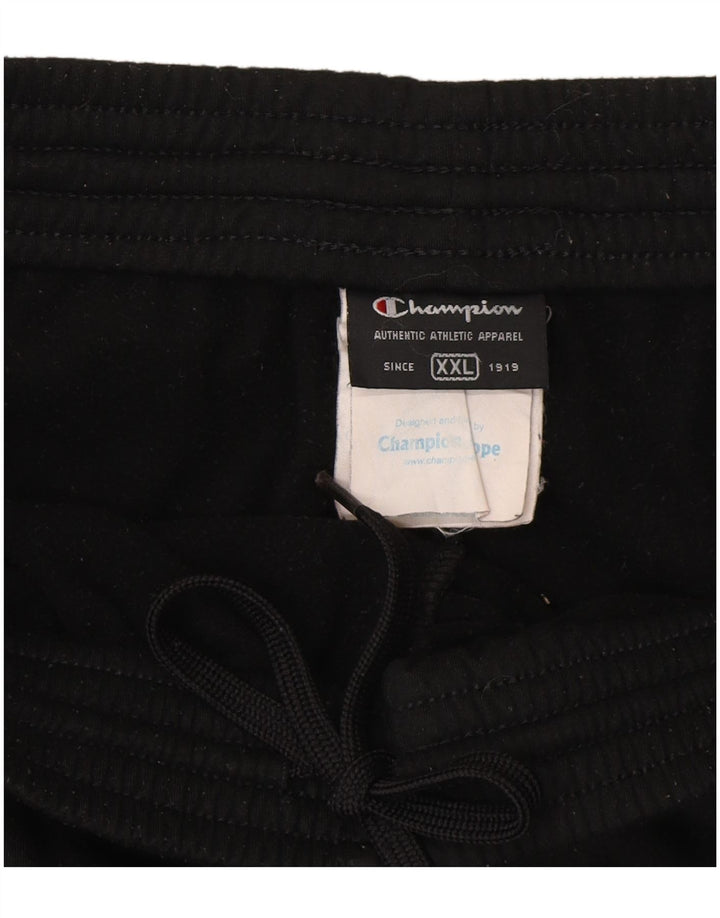 Champion Pantalon de survêtement pour homme 2XL Noir Polyester