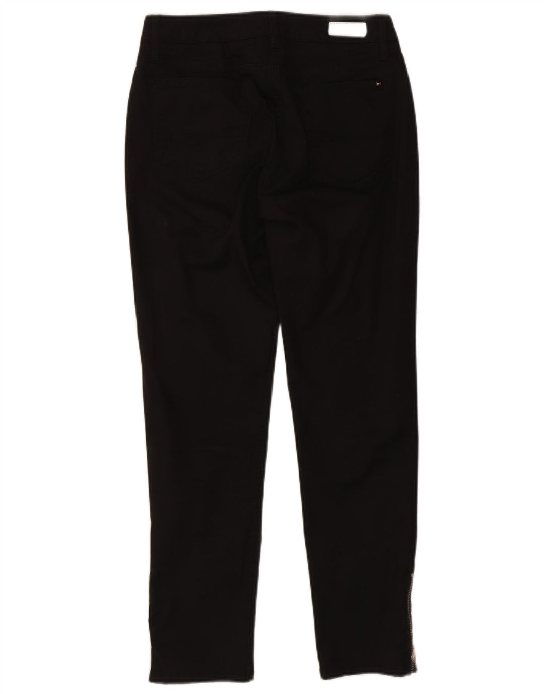 TOMMY HILFIGER Pantalon décontracté Milan RW pour femme US 6 Medium W28 L27 Noir