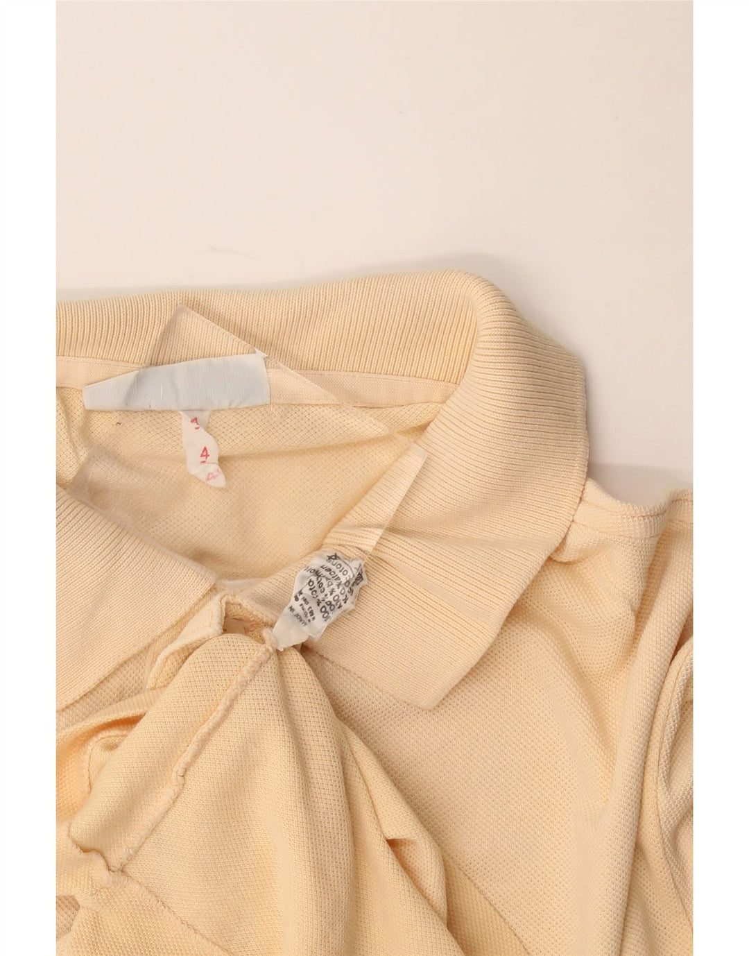 Lacoste Polo Homme Taille 4 Coton Beige Moyen