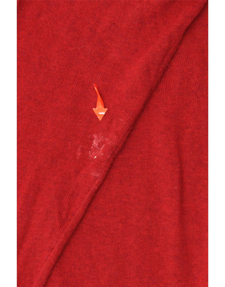 SUPERDRY Pull col V Homme Grand Rouge Coton