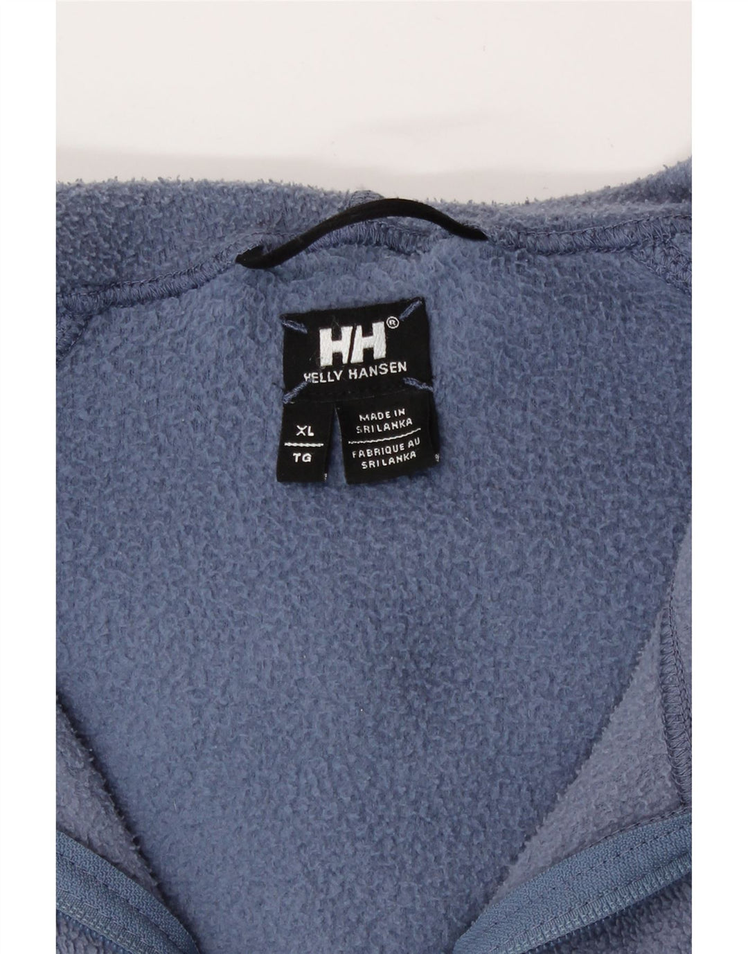 Helly Hansen Veste polaire à capuche pour femme UK 18 XL Bleu Polyester