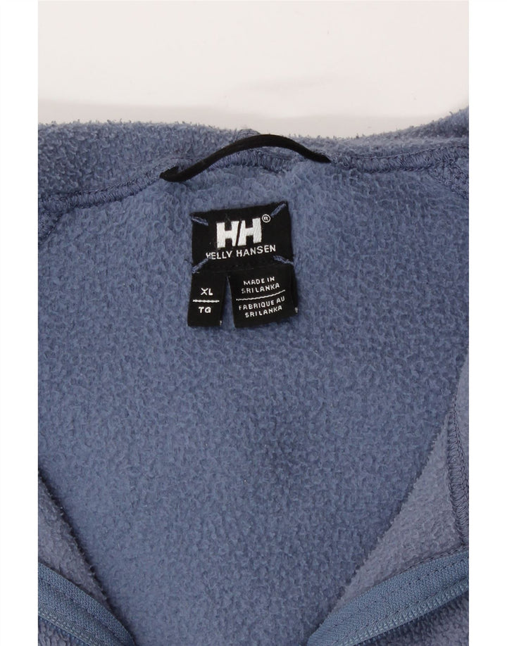 Helly Hansen Veste polaire à capuche pour femme UK 18 XL Bleu Polyester