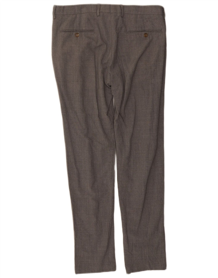 J. Crew Pantalon de Costume Ludlow Slim Homme W33 L30 Gris Laine