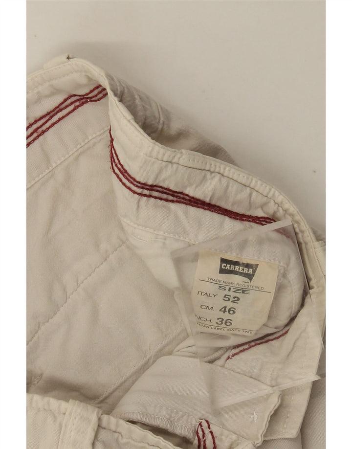 Carrera Short Chino Homme IT 52 XL W36 Beige Coton