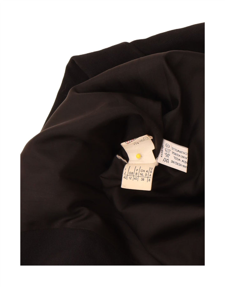 Max & Co. Manteau pour femme UK 12 Laine noire moyenne