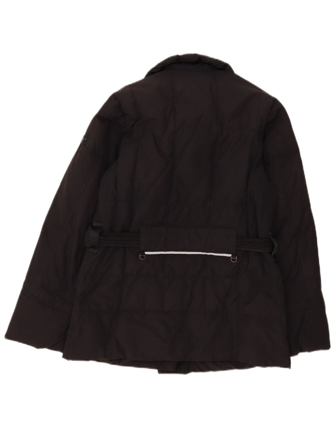 PEUTEREY Doudoune Femme IT 40 Small Bleu Marine Coton