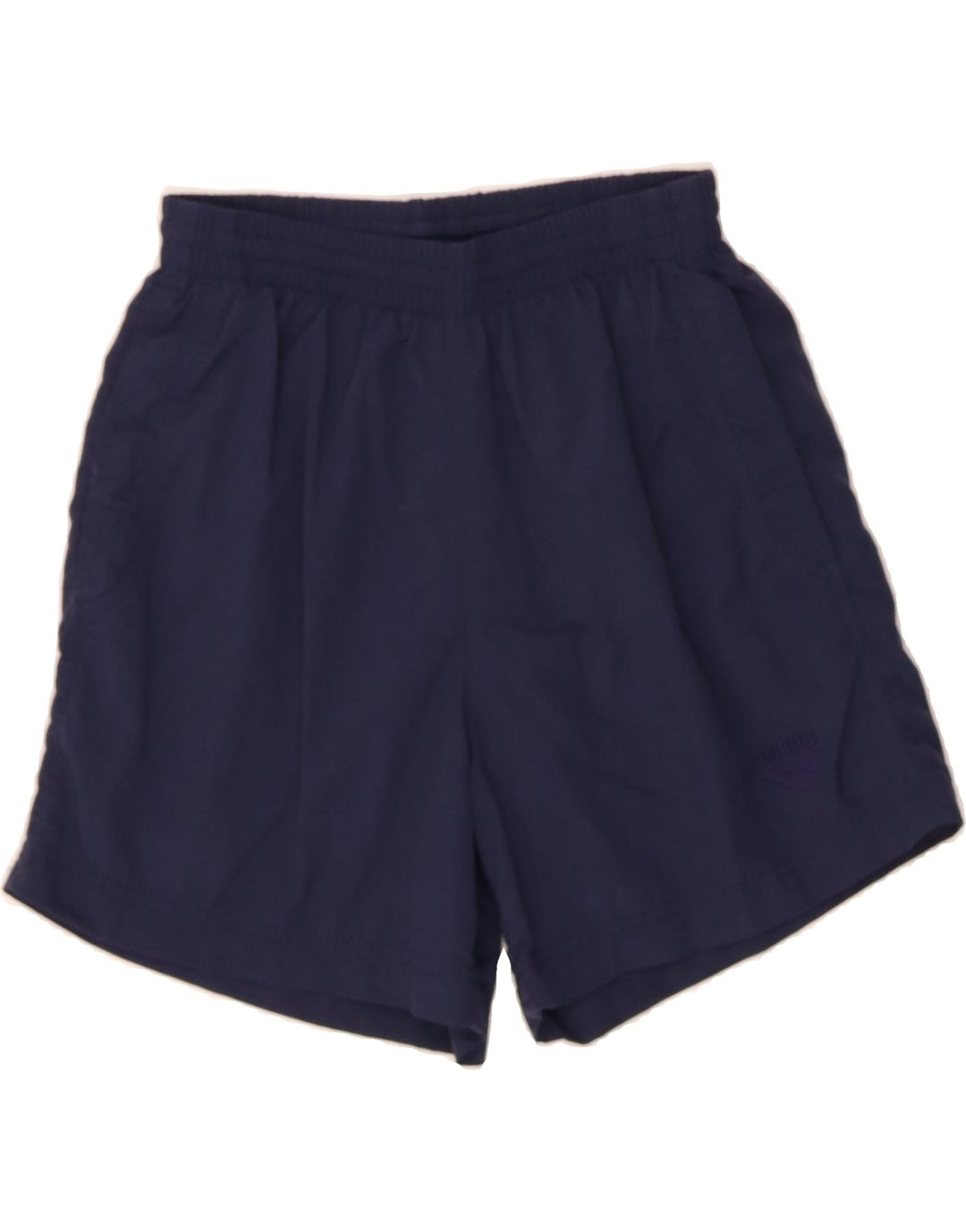 ARENA Mens Swimming Shorts Small  Navy Blue Polyester Vintage Arena and Second-Hand Arena from Messina Hembry 