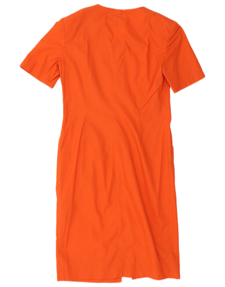 Maison Jacques Femme Robe Chemise IT 42 Coton Orange Moyen