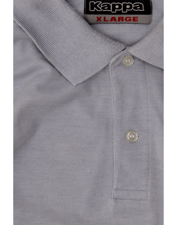 Kappa Polo Homme XL Bleu Coton