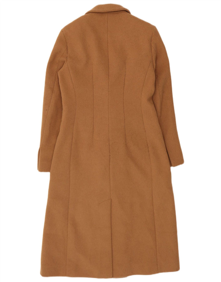 Marks & Spencer Manteau croisé pour femme UK 8 Small Beige Polyester