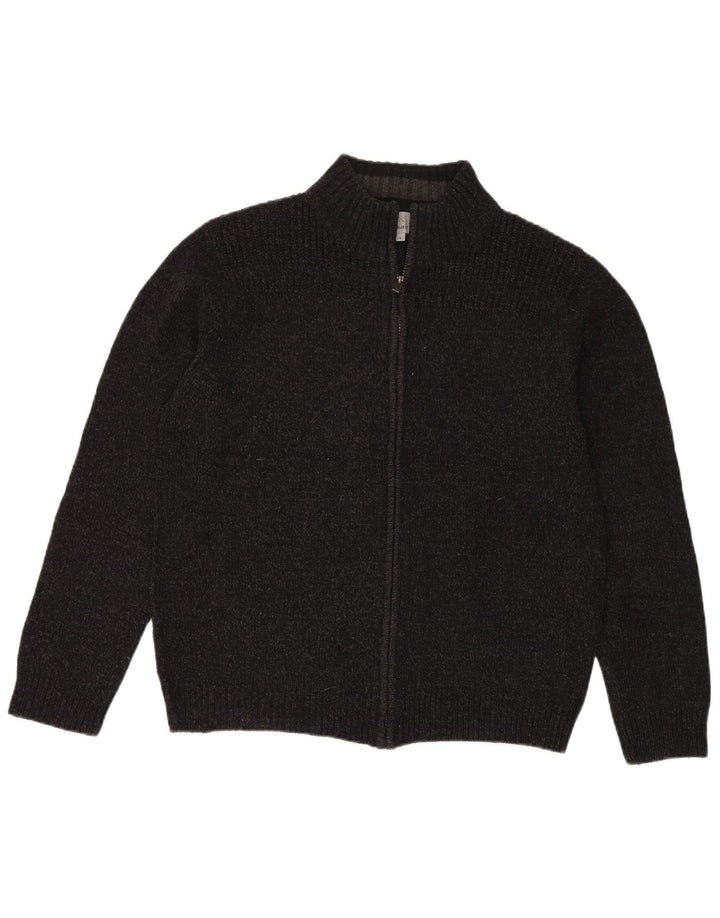 Marks & Spencer Pull Cardigan Coupe Régulière pour Homme Grand Gris Acrylique