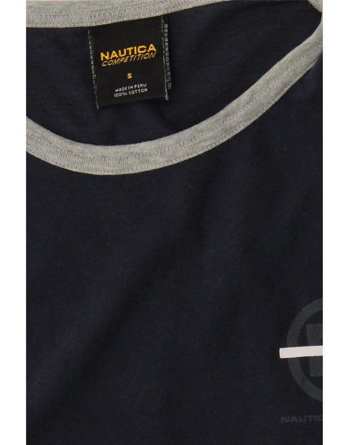 Nautica Débardeur Graphique Homme Petit Bleu Marine Coton