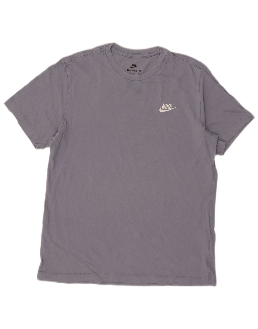 Nike T-Shirt Homme Bleu Moyen Coton