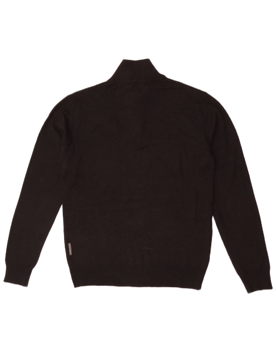 French Connection Pull Regular Fit Zip Neck Homme Noir Moyen