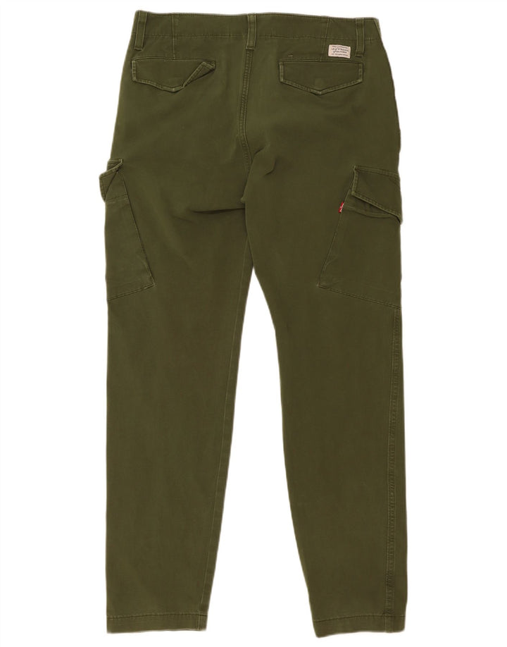 Levi's Pantalon Cargo Slim Homme W31 L30 Vert Coton