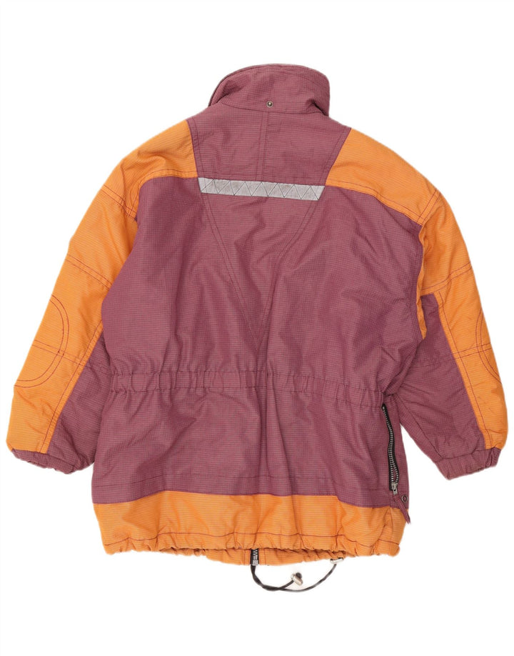 C&A Veste de ski pour homme UK 36 Small Orange Colourblock Nylon