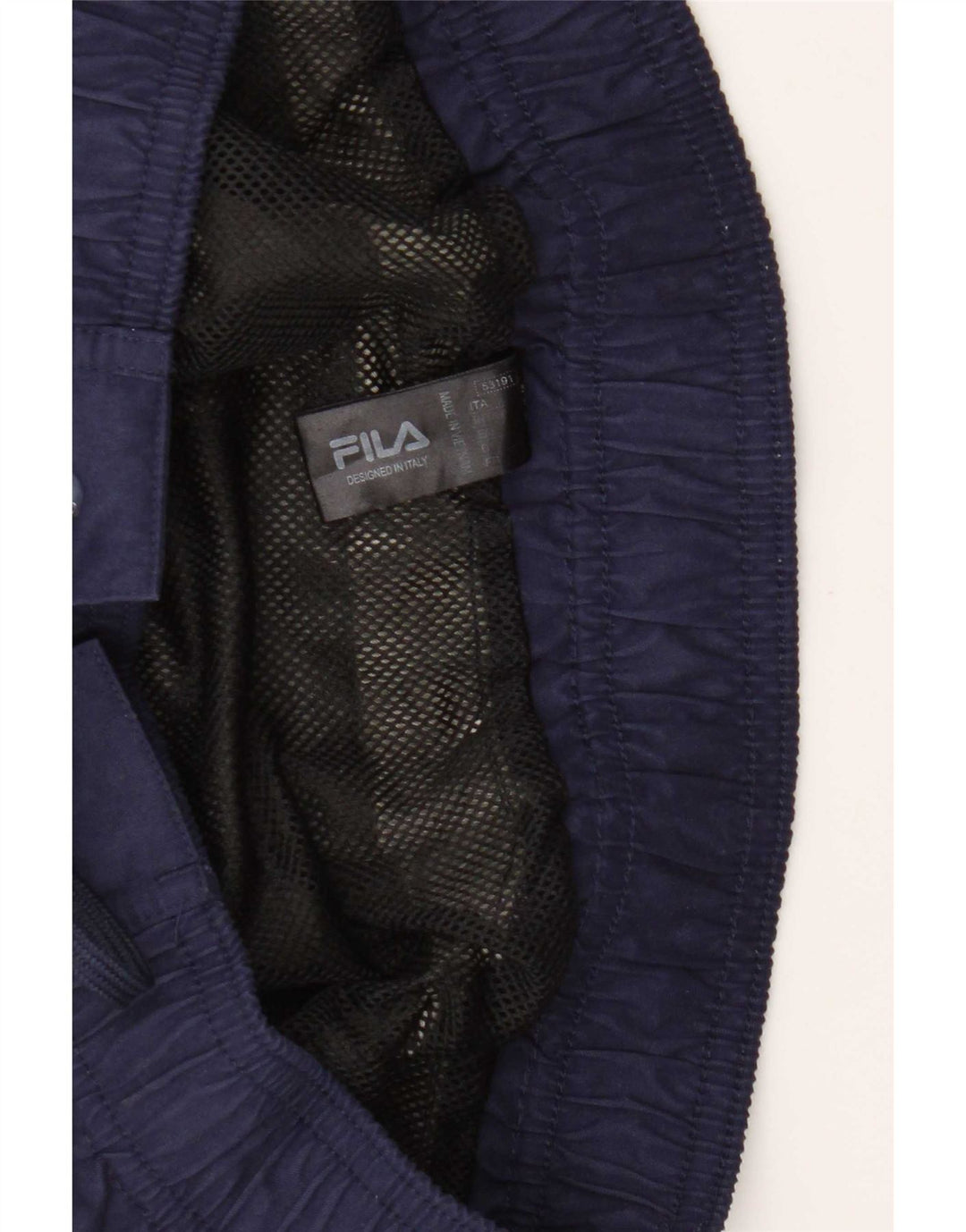 Fila Short de Bain Graphique Homme Petit Gris Polyester Colorblock