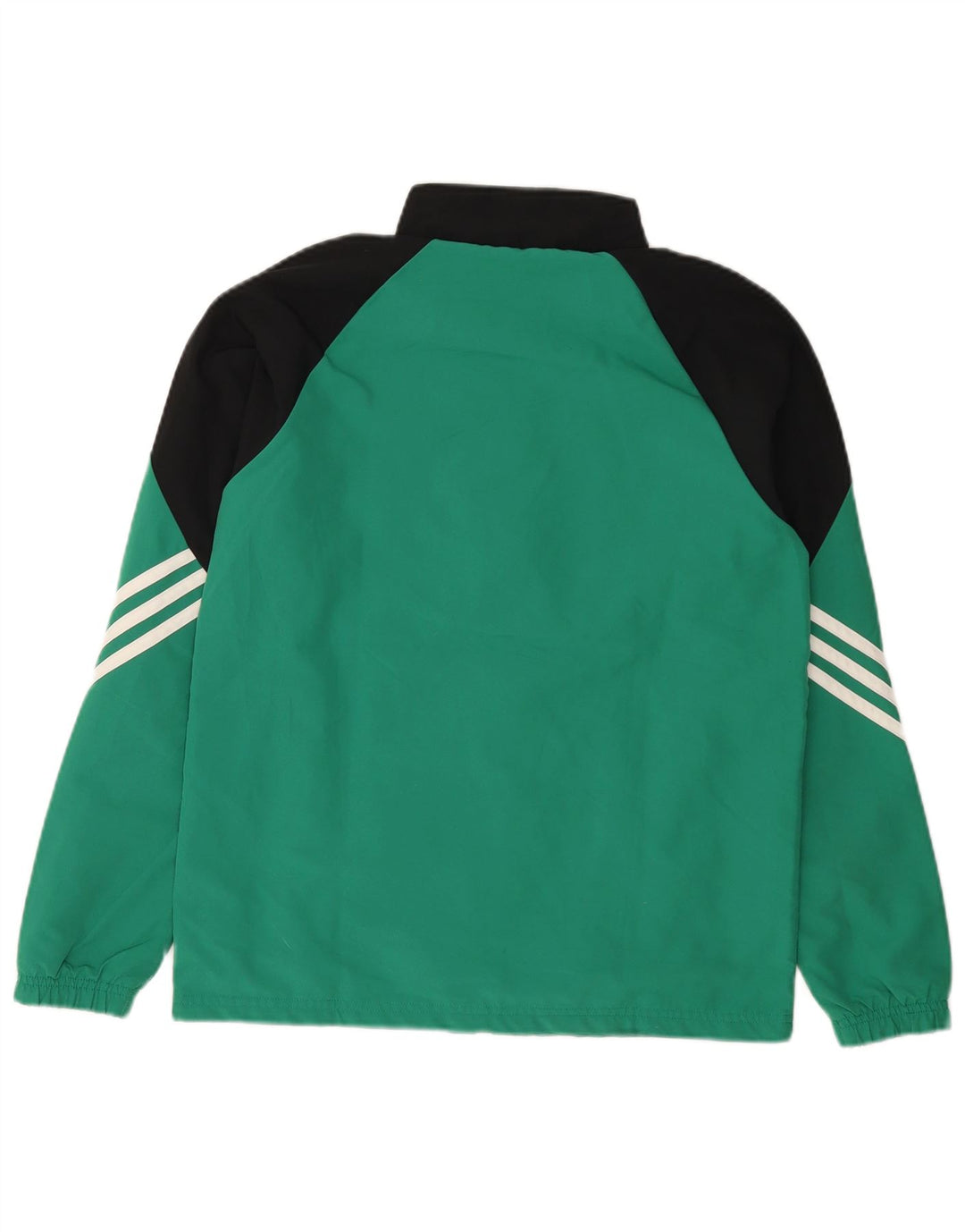 Adidas Veste de Survêtement Garçon 13-14 Ans XL Vert Colorblock Polyester
