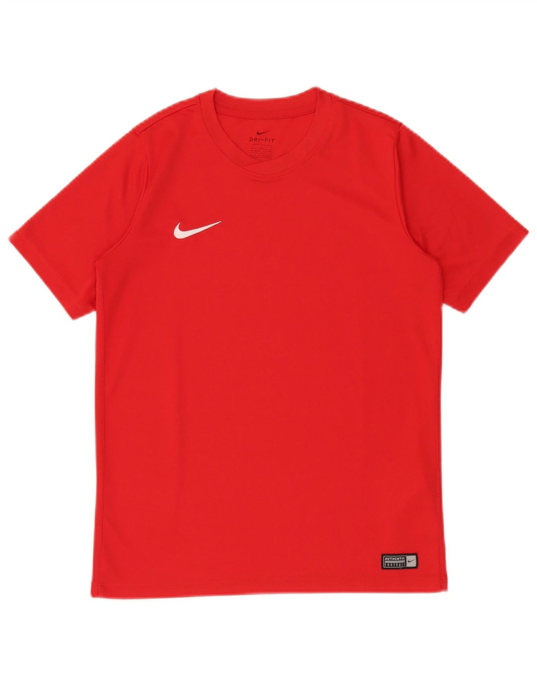 Nike Garçons Dri Fit T-Shirt Top 12-13 ans Grand Rouge Polyester
