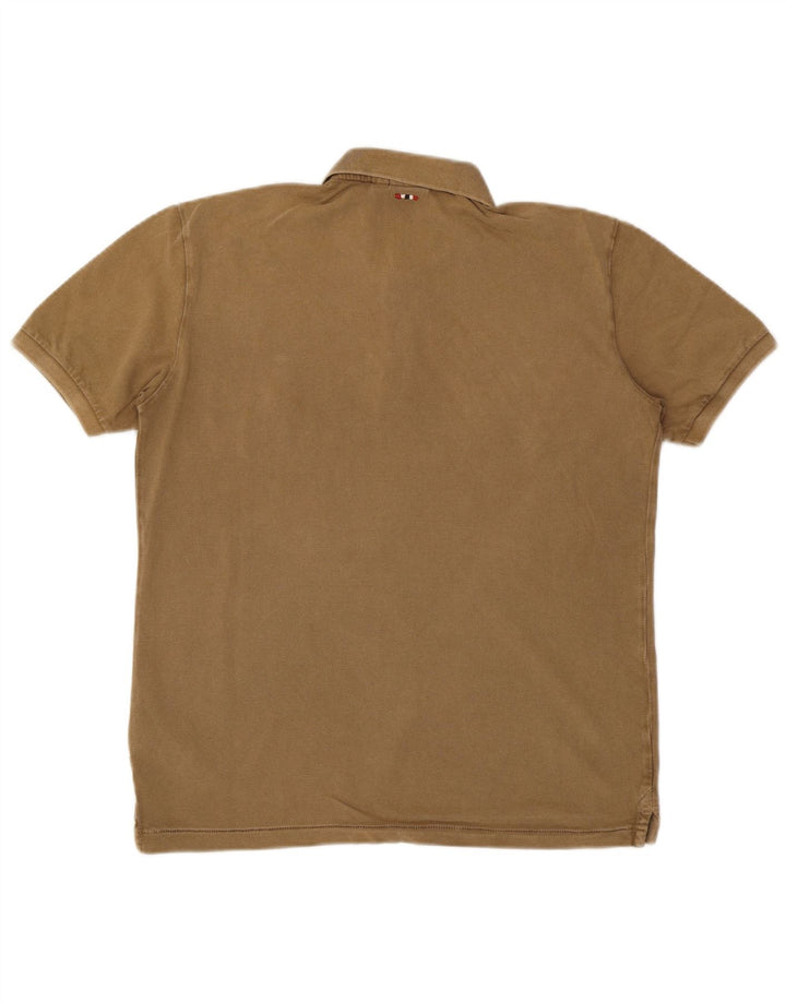 Napapijri Polo Homme Large Marron