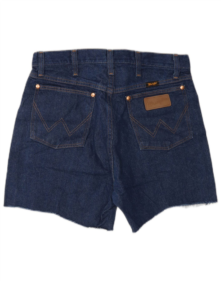 Wrangler Short En Jean Femme W30 Bleu Moyen