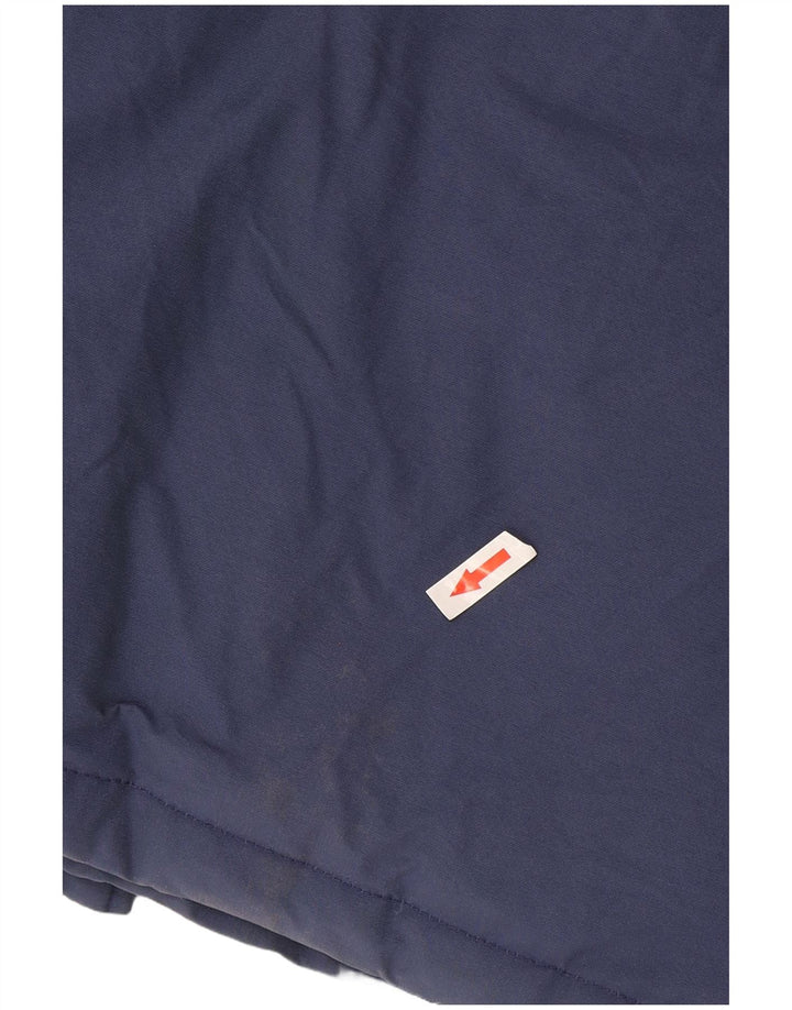Woolrich Manteau matelassé à capuche pour garçon 13-14 ans Bleu Coton