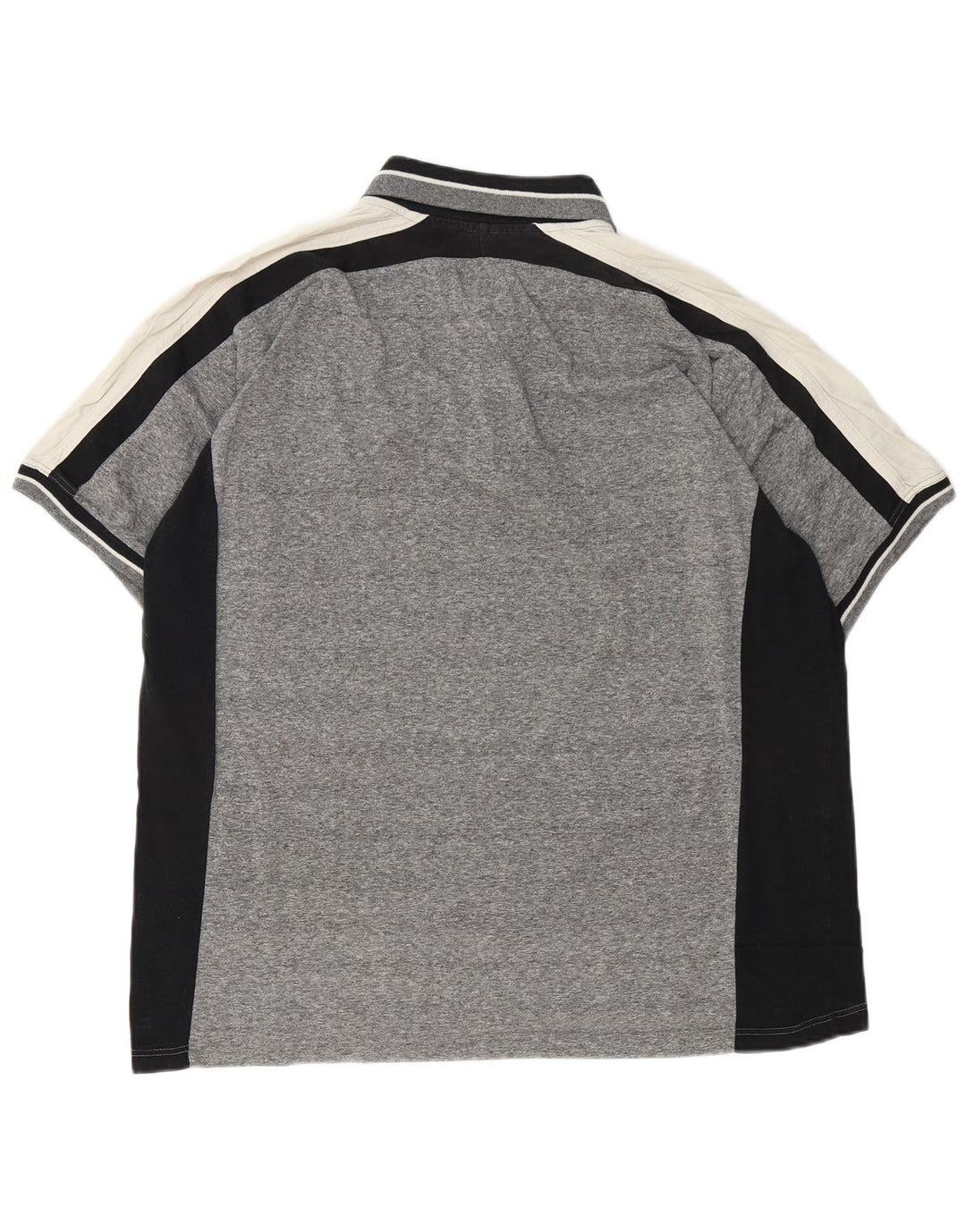 PUMA Polo Homme XL Gris Colorblock Coton