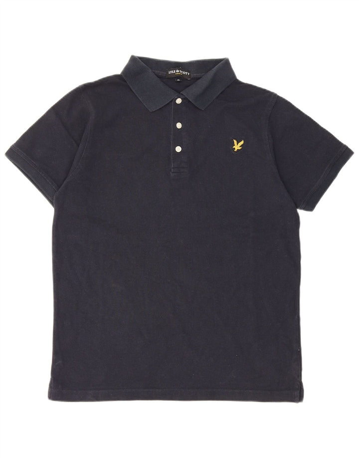 Lyle & Scott Polo Homme Bleu Marine Moyen Coton