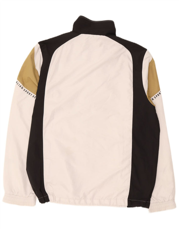 Lotto Survêtement complet graphique pour homme 2XL Blanc Colourblock