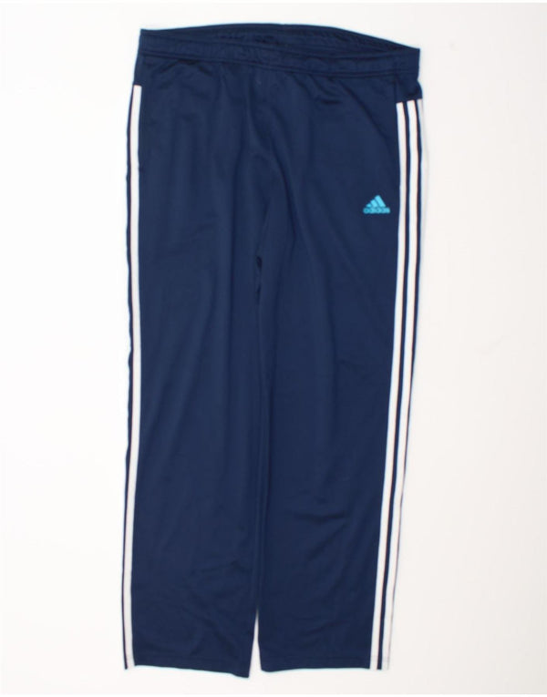 Adidas Pantalon de survêtement pour homme Large Bleu marine Polyester