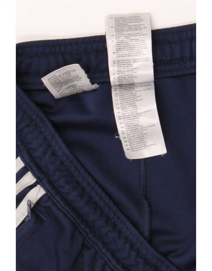 Adidas Pantalon de survêtement pour homme Large Bleu marine Polyester