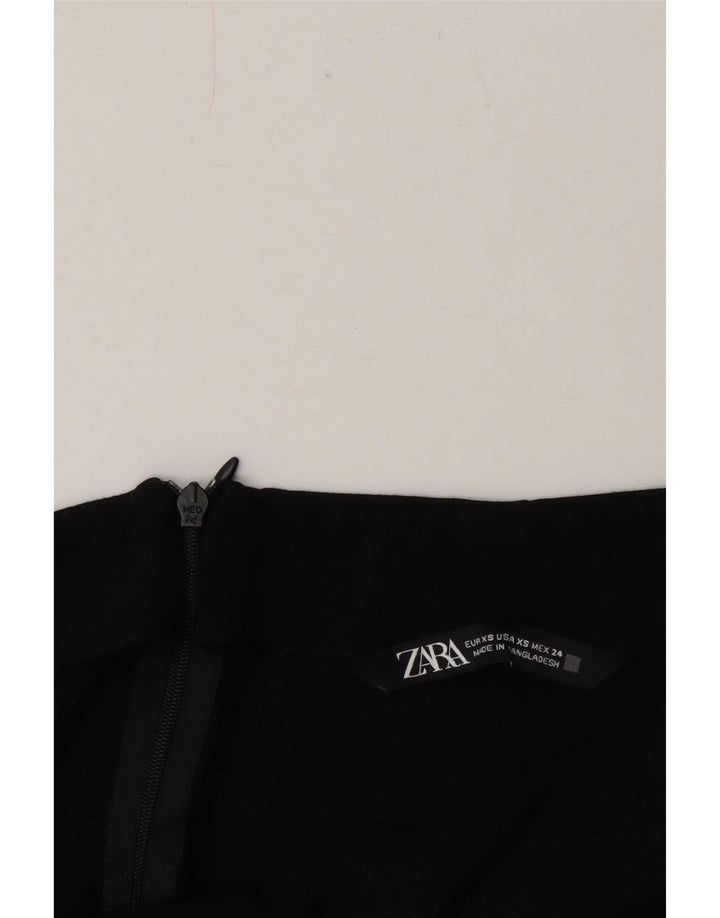 Jupe Midi Femme Zara XS W24 Noir