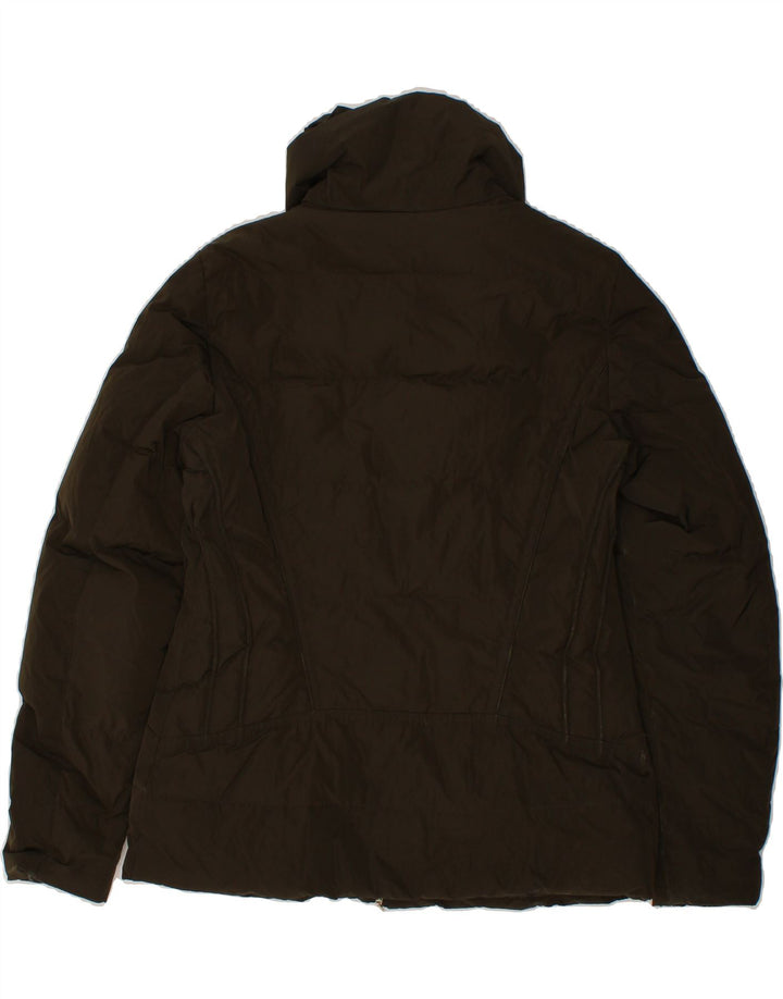 TRUSSARDI JEANS Womens Padded Jacket IT 48 XL Brown Polyester Vintage Trussardi Jeans and Second-Hand Trussardi Jeans from Messina Hembry 