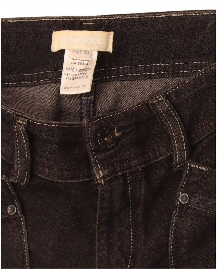 Diesel Bermuda Femme W30 Coton Marron Moyen