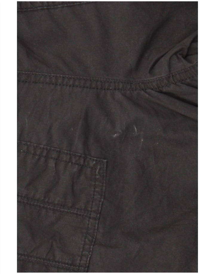 Dkny Pantalon Cargo Droit Femme Petit W29 L29 Coton Noir