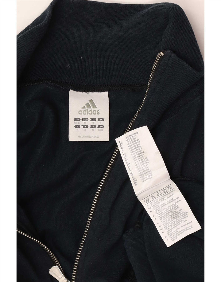 Adidas Veste de survêtement pour homme UK 40/42 Bleu marine moyen en coton