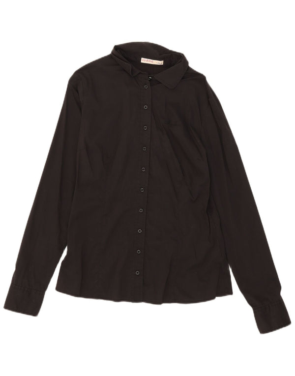 Liu Jo Chemise Femme IT 46 Large Noir Coton
