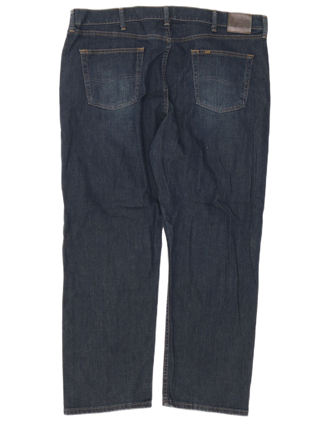 Lee Jean droit coupe droite W42 L29 bleu marine en coton pour homme