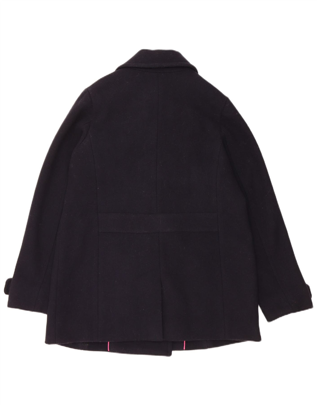 Crew Clothing Caban Femme UK 44 Laine Bleu Marine Moyen