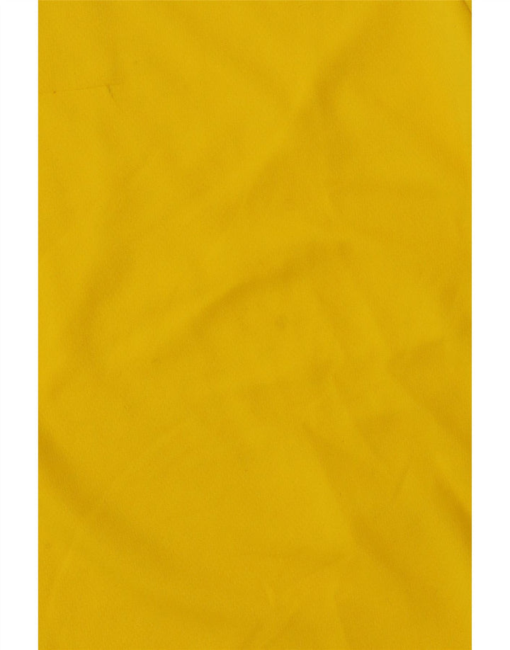 ADIDAS T-Shirt Climalite Homme Jaune Moyen Polyester