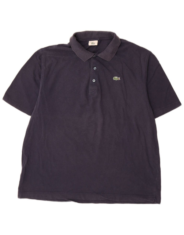 Lacoste Polo Homme Taille 7 XL Bleu Marine Coton