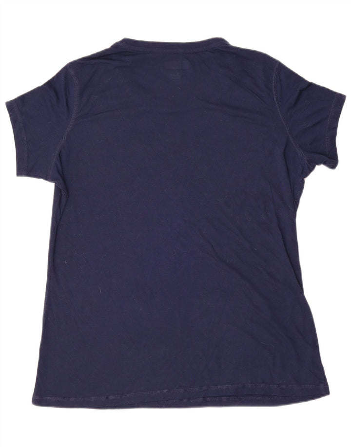 NFL Femmes Dallas Cowboys T-Shirt Graphique Top UK 18 XL Bleu Marine Polyester