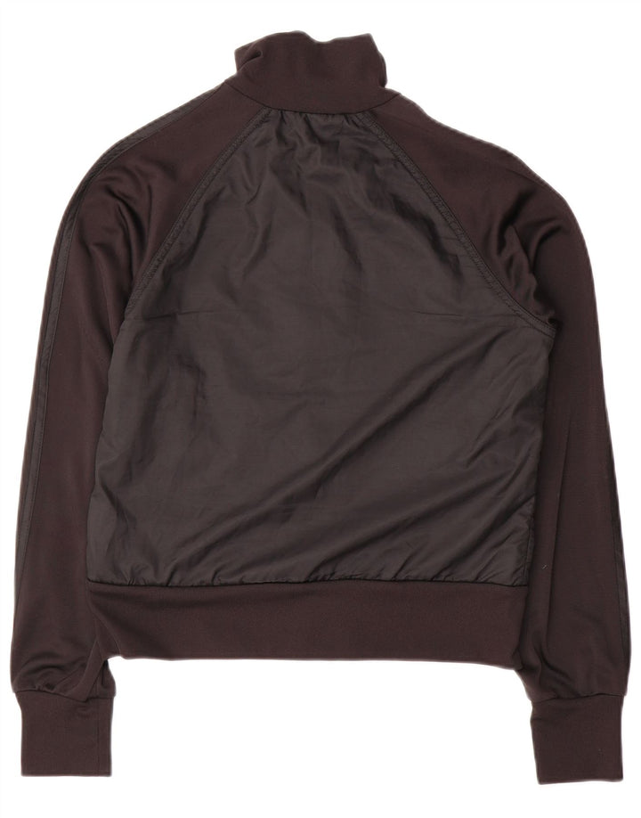 Adidas Veste de survêtement pour femme UK 14 Medium Noir Polyamide