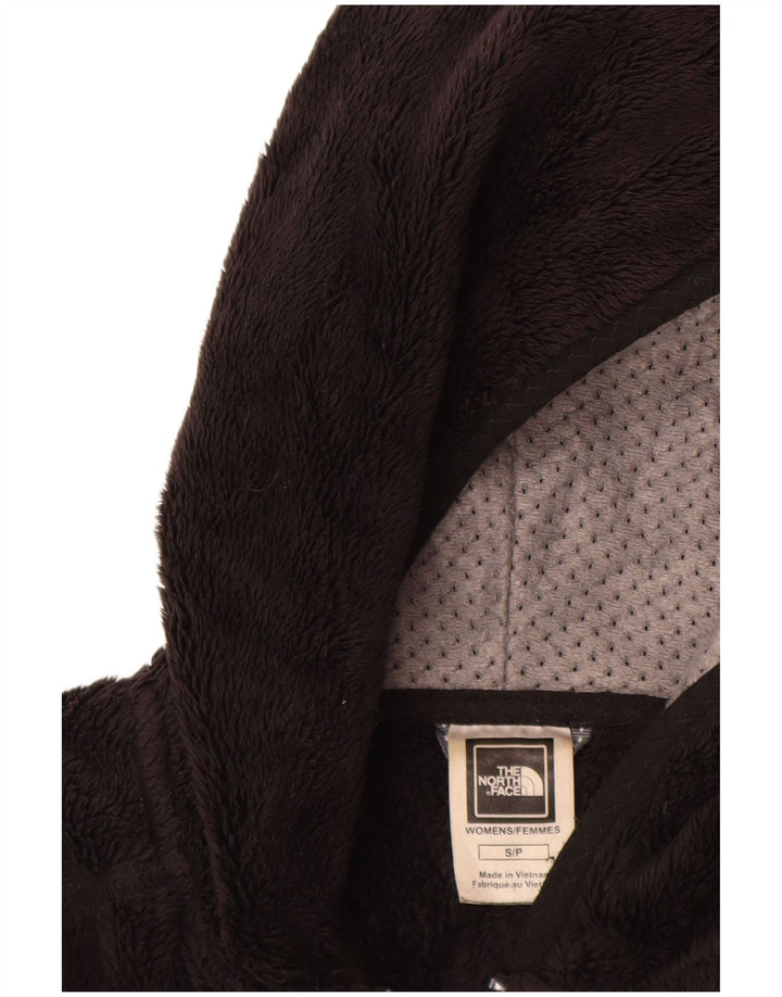 THE NORTH FACE Veste polaire à capuche pour femme UK 10 Small Noir Polyester