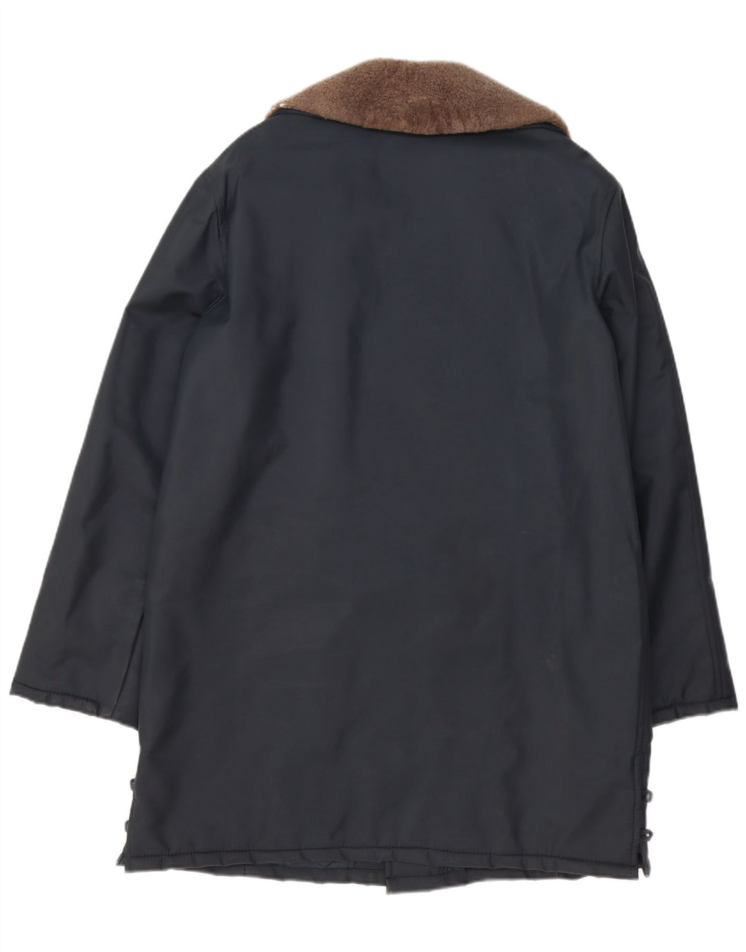 Manteau Chic à Double Boutonnage pour Homme UK 42 XL Bleu Marine