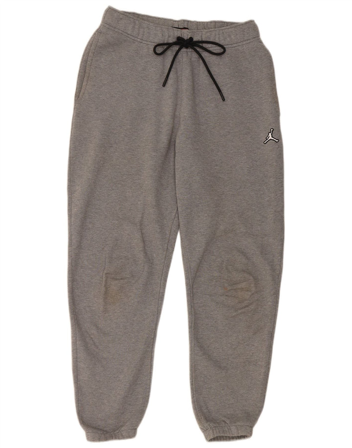 Jordan Pantalon de survêtement pour homme en coton gris Taille S