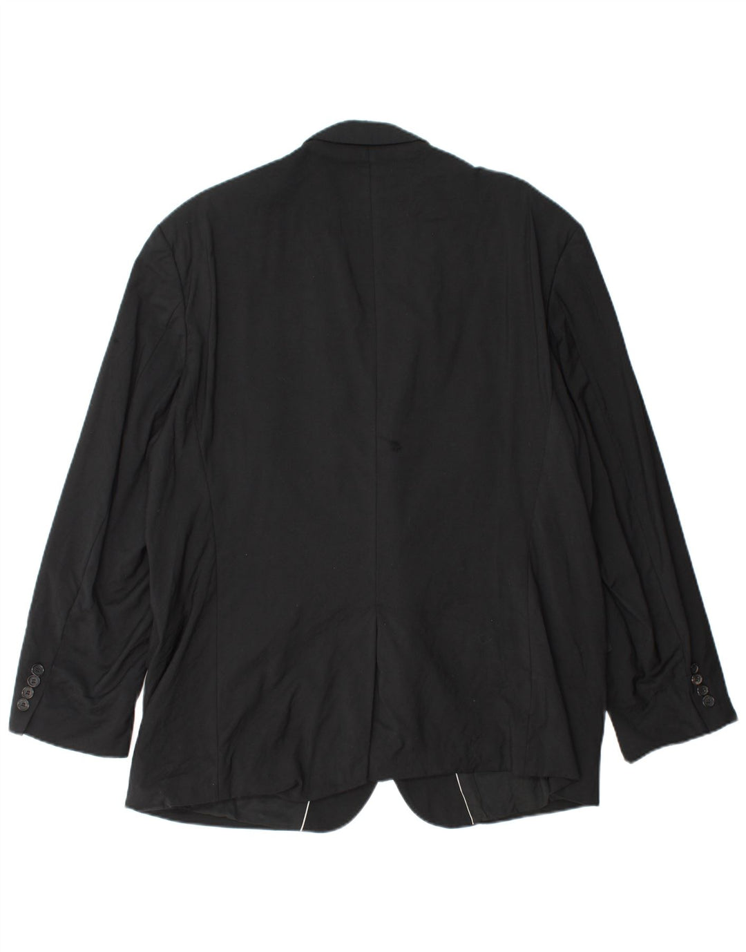 HUGO BOSS Veste Blazer Guabello 2 Boutons Homme UK 40 Large Noir Viscose