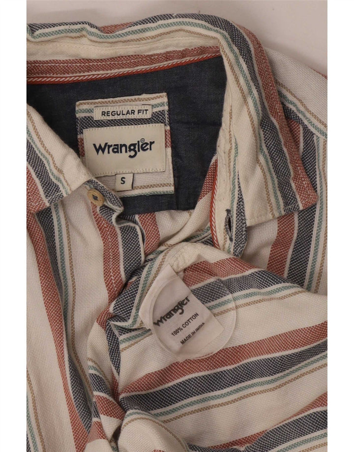 Wrangler Chemise Regular Fit Petit Coton Rayé Multicolore Homme