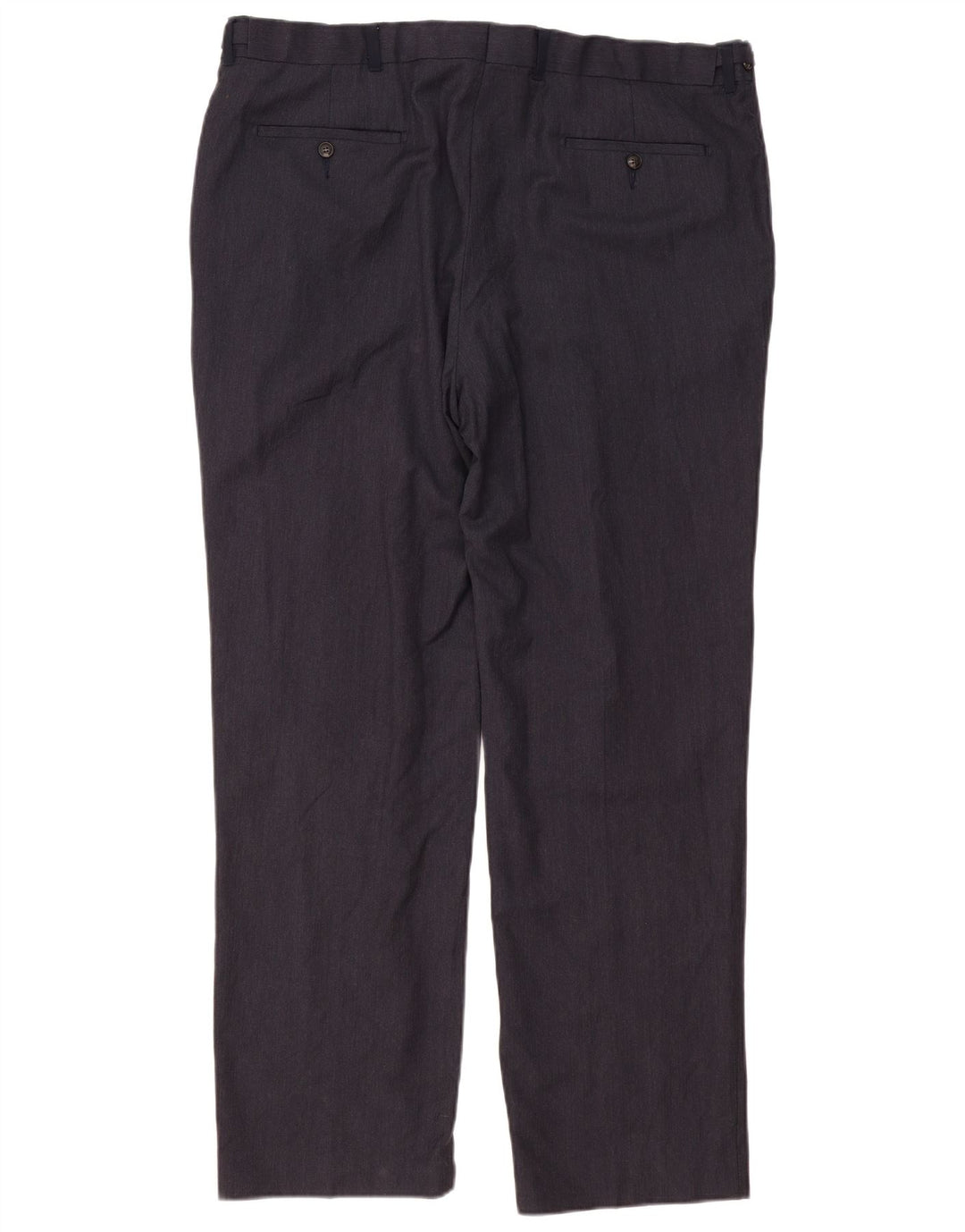 Marks & Spencer Pantalon de costume coupe classique pour homme W42 L33 en laine bleu marine