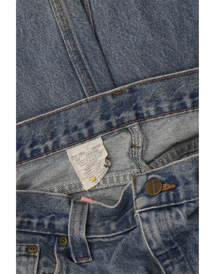 Carhartt Jean droit homme W40 L30 bleu coton